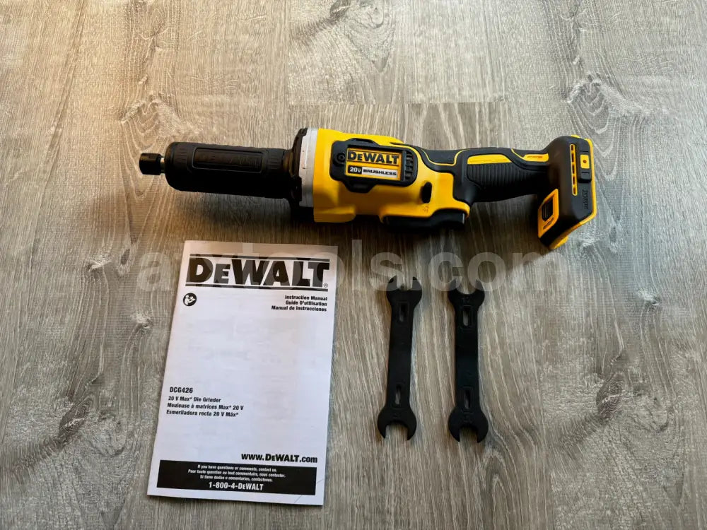 New DeWALT DCG426B 20V MAX 1-1/2-Inch No Lock-On Die Grinder - Bare Tool