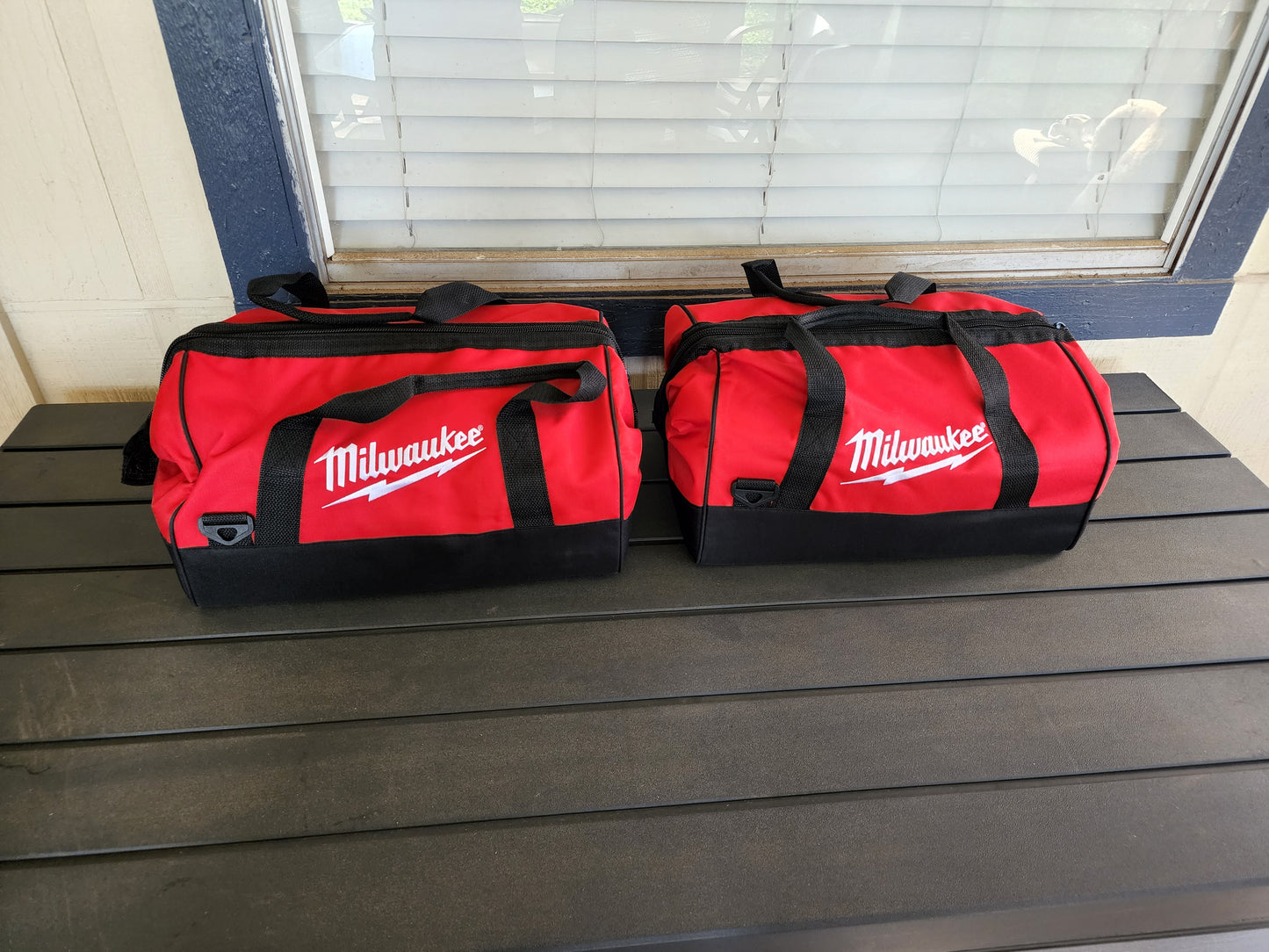 2-Pack NEW Milwaukee Large Contractor Tool Bags - 16" x 10" x 9"