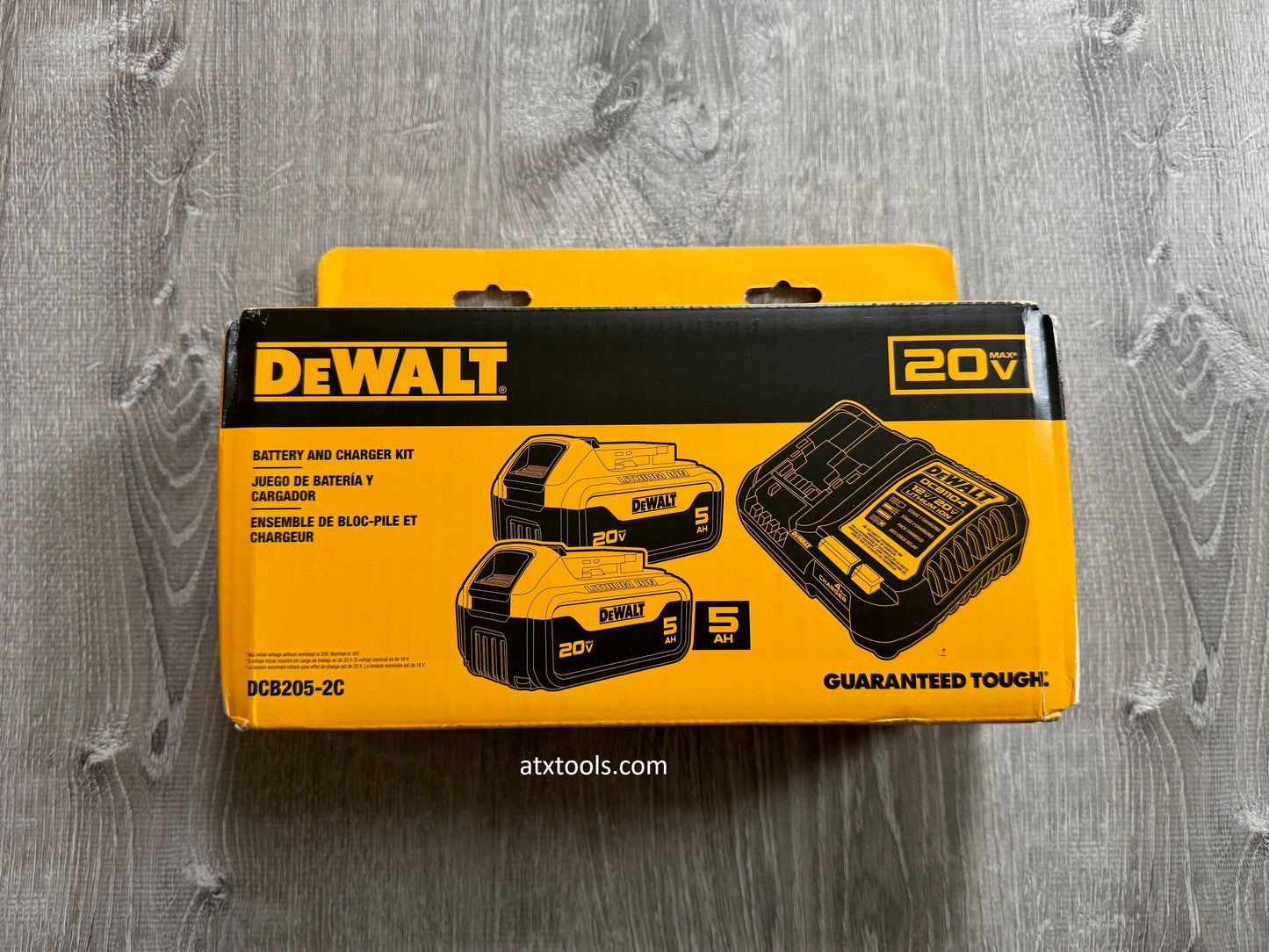 New Dewalt Battery Kit (Two 5 AH batteries + chager)