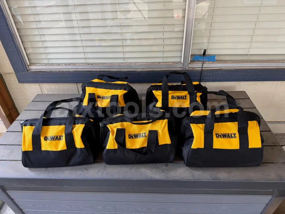 5-Pack Dewalt Tool Bags 13’’ x 10’’ x 8’’