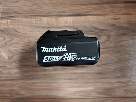 NEW Genuine Makita 18v 5.0 AH Battery (Tool only - BL1850B)