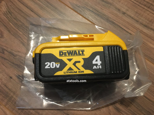 New Dewalt 20v Volt Battery 4 AH (DCB204)