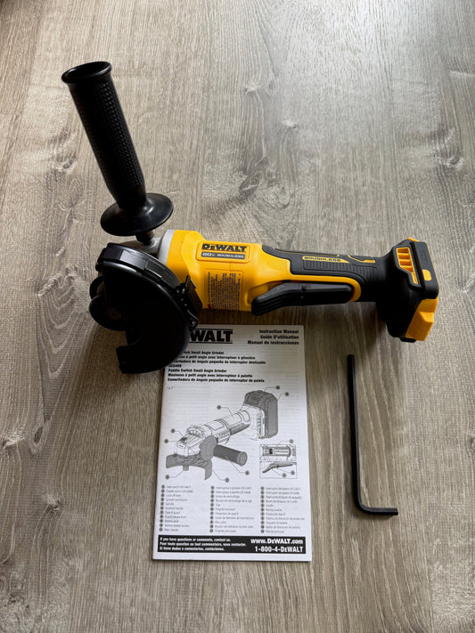 DEWALT DCG408B MAX 4.5 in. Brushless Angle Grinder (Tool Only) NEW