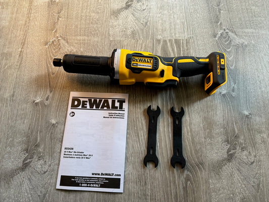 New DeWALT DCG426B 20V MAX 1-1/2-Inch No Lock-On Die Grinder - Bare Tool