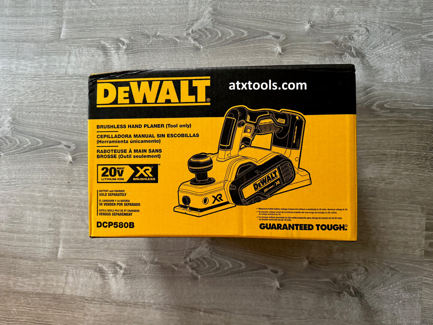 New Dewalt DCP580B 20V MAX Li-Ion Brushless Planer Bare Tool