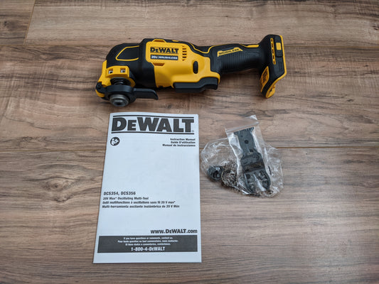 NEW Dewalt 20V Atomic Brushless Oscillating Multitool - DCS354 (Tool only)