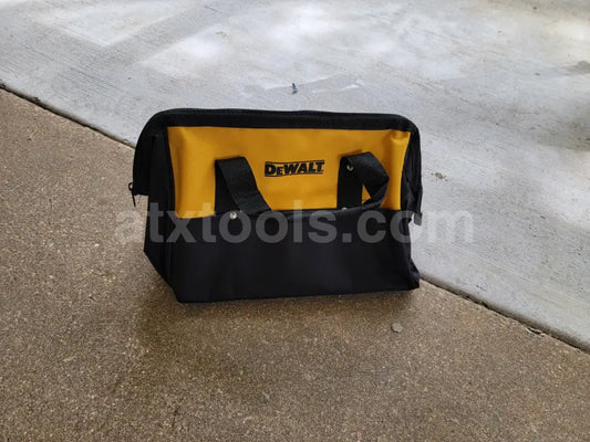Dewalt Tool Bag Case 15’’ x 10 x 9 Canvas For 20V Drill Battery Pocket Rails