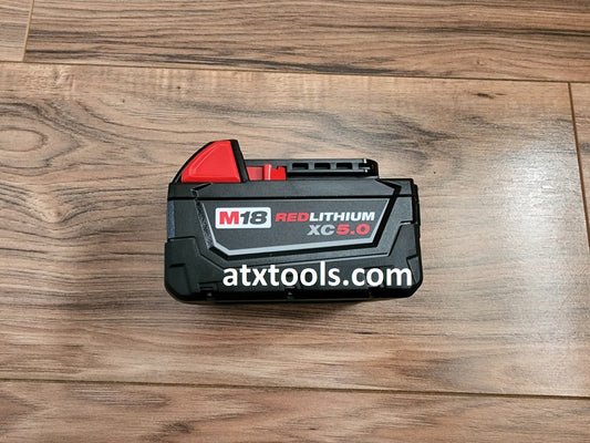 Brand New Milwaukee M18 18 Volt 5.0 AH Battery (48-11-1850)