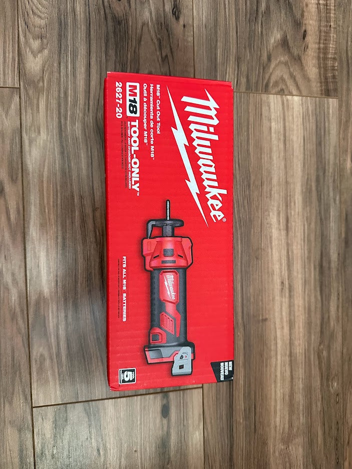 Brand New Milwaukee M18 Drywall Cut Out Tool (Tool only - 2627-20 - Router)