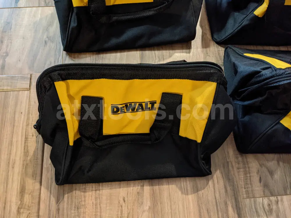New 4-Pack Dewalt Contractor Tool Bag (13’’x10’’x8’’)