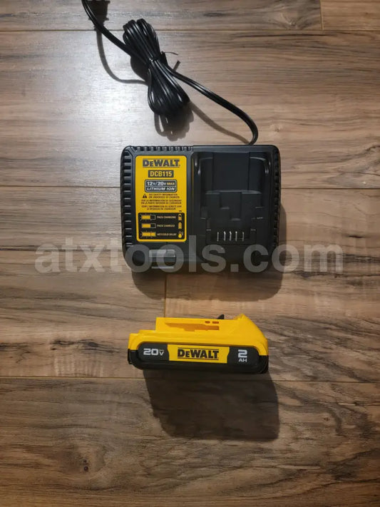 New Dewalt 20v 2 AH Battery (DCB203) + Charger Combo