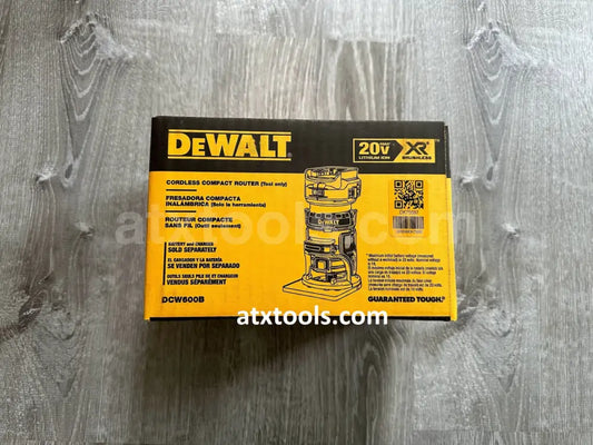 New Dewalt 20v Cordless Compact Router (Tool only - DCW600B)