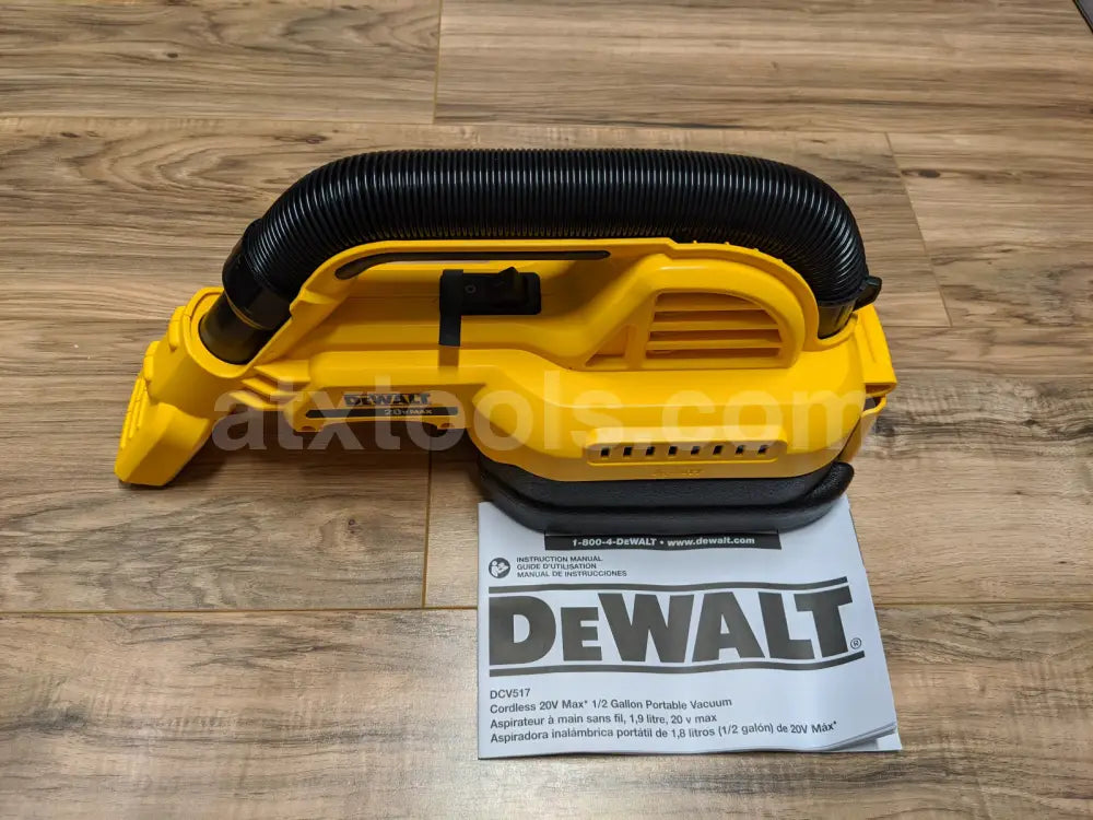 New Dewalt 20v Volt Wet/Dry Vacuum (DCV517)