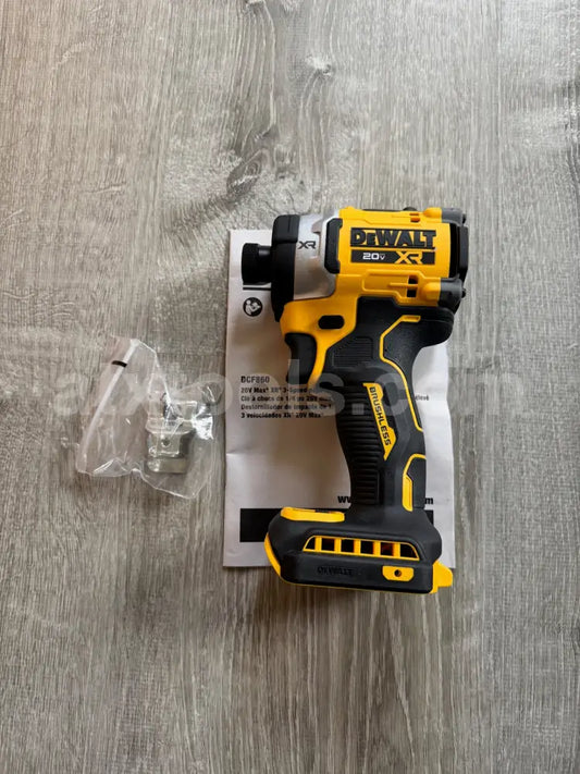 New Dewalt 3-Speed 20v Brushless XR 1/4’’ Impact (DCF860B)