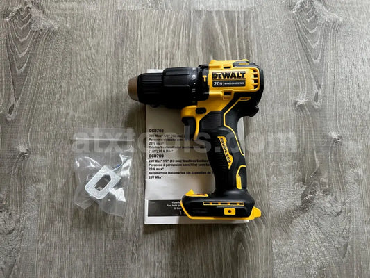 New Dewalt DCD709B 20V Max 1/2’’ Atomic Compact Brushless Hammer Drill (Tool only)