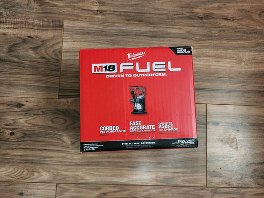 New Milwaukee M18 FUEL Li-ion Compact Router (2723-20) (Tool Only)